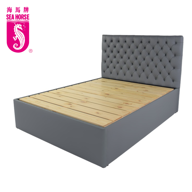 真皮面手動氣壓床(BED34E-BOX-T)