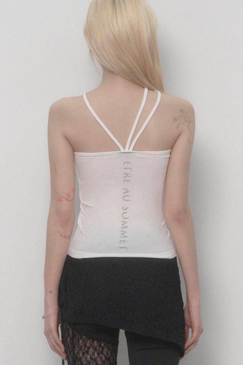 ETRE AU SOMMET 3-Way 掛脖背心 ET25SSTSL04WH