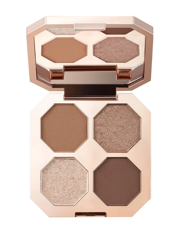 YU014 DEAR DAHILA 夢幻絲絨四色眼影盤5.1G - 沙漠月光Moonlit Desert