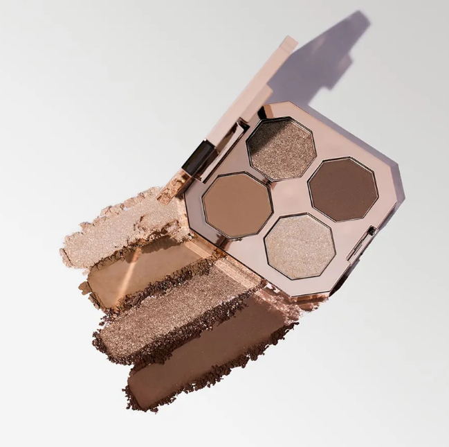 YU014 DEAR DAHILA 夢幻絲絨四色眼影盤5.1G - 沙漠月光Moonlit Desert