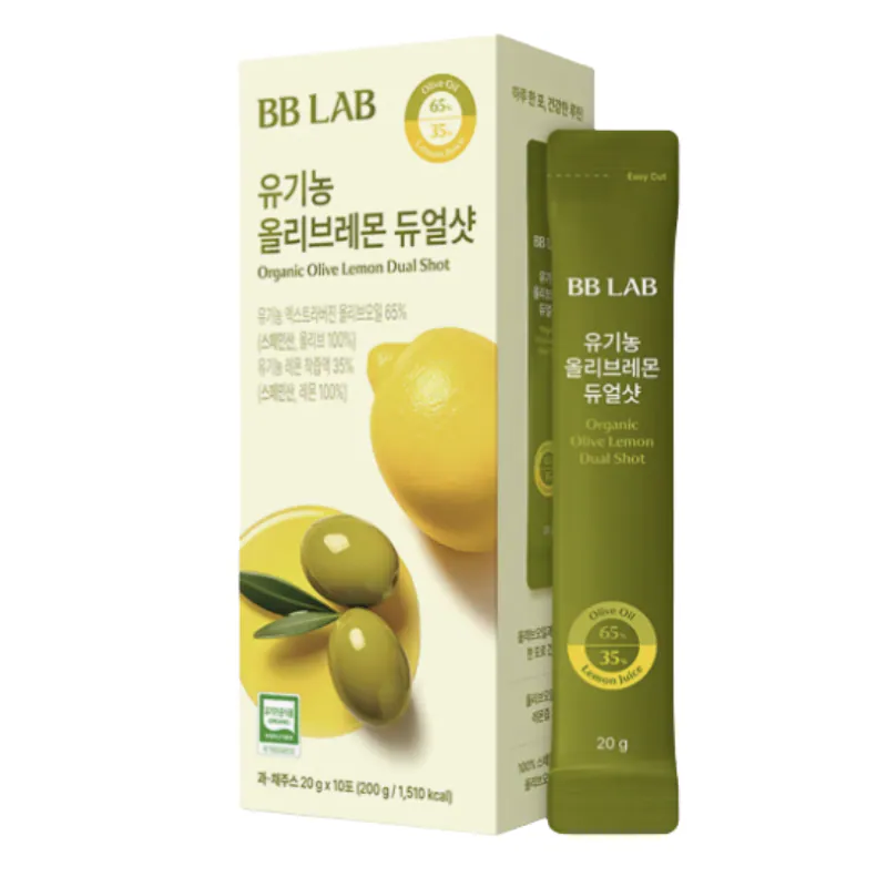 韓國BBLAB 有機檸檬橄欖油 10包/盒