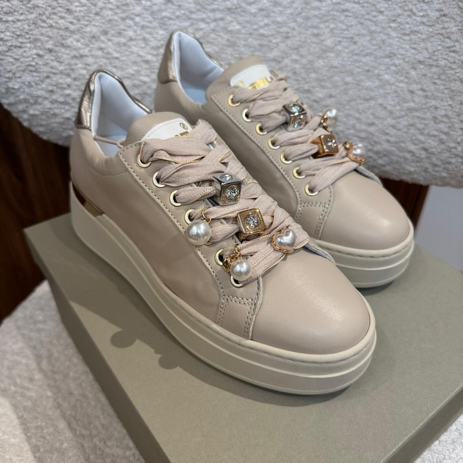 FRA-CCG0425-328 PT/Var S-378 - NEW SUN CORDA - GIOTTO PLATINO - F.DO DX OSSO - PLAT (665 ACC-DX / 47) (K款) (35-42)