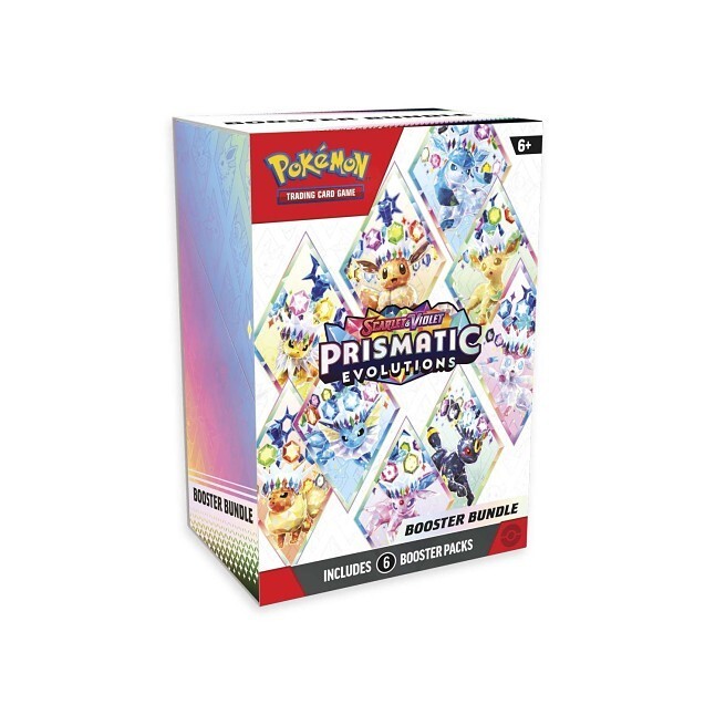 Pokomon TCG: Scarlet & Violet SV8.5 - Prismatic Evolutions Booster Bundle (6 Packs)