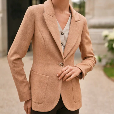 1GL0426-262 [GAALA] Rhode Short Coat Beige (EU)