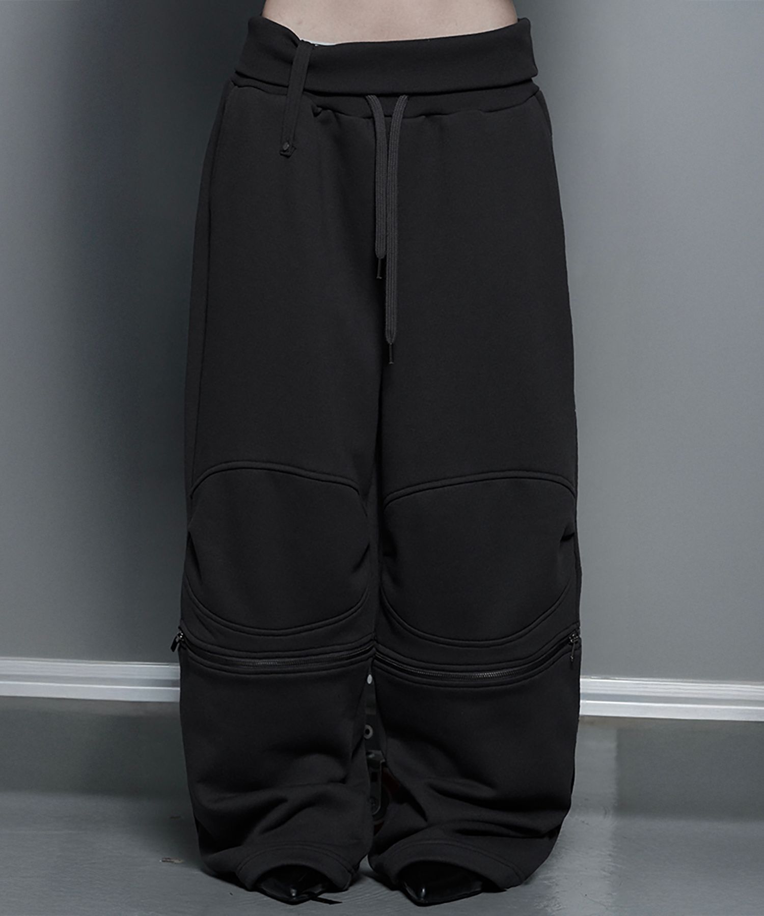 ETRE AU SOMMET 2Way 拉鍊雙膝寬版百慕達褲 ET26SSPTP03CH