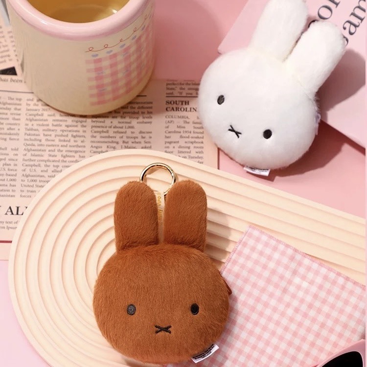 MIFFY 米菲 毛絨零錢包 耳機包 收納包