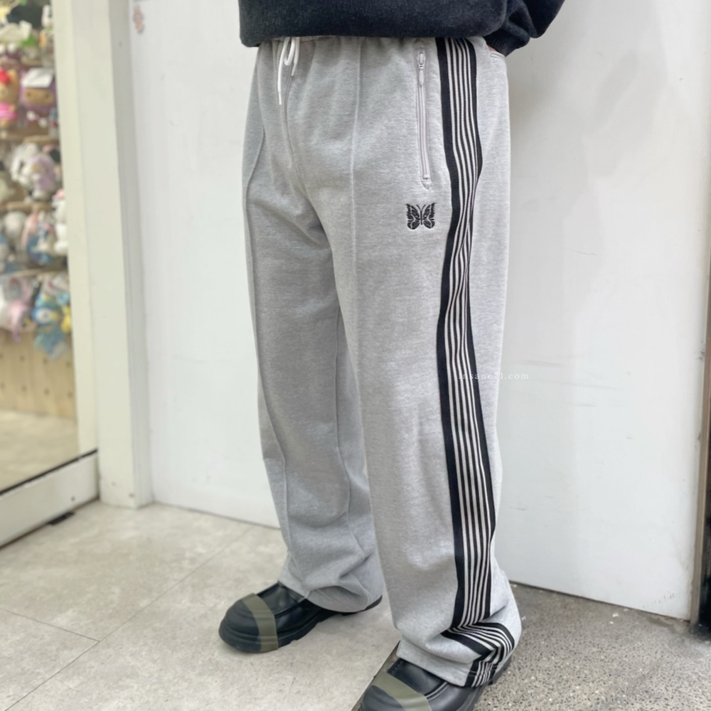 NEEDLES x B'2nd TRACK PANTS 蝴蝶 棉褲 運動褲 長褲 直筒