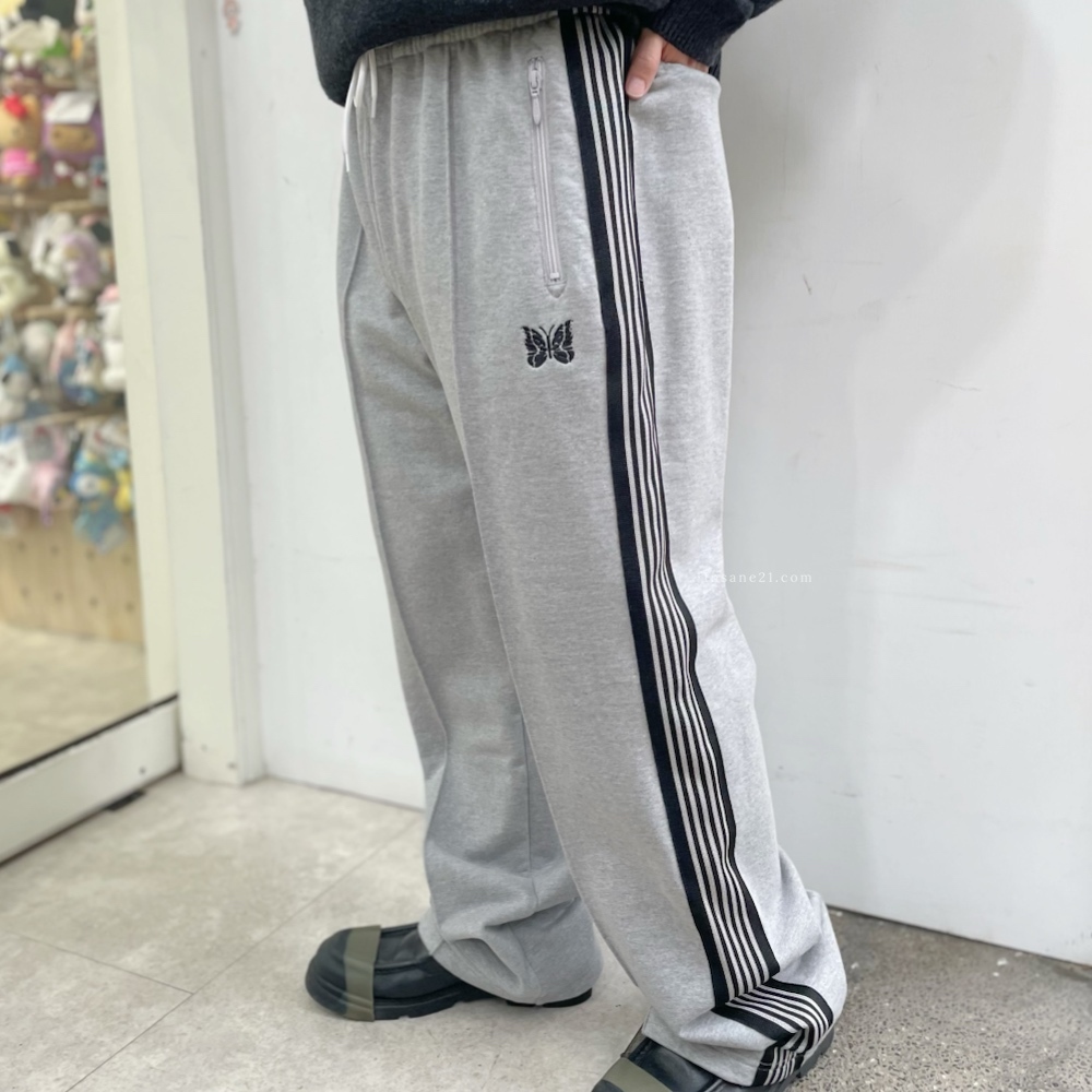 NEEDLES x B'2nd TRACK PANTS 蝴蝶 棉褲 運動褲 長褲 直筒