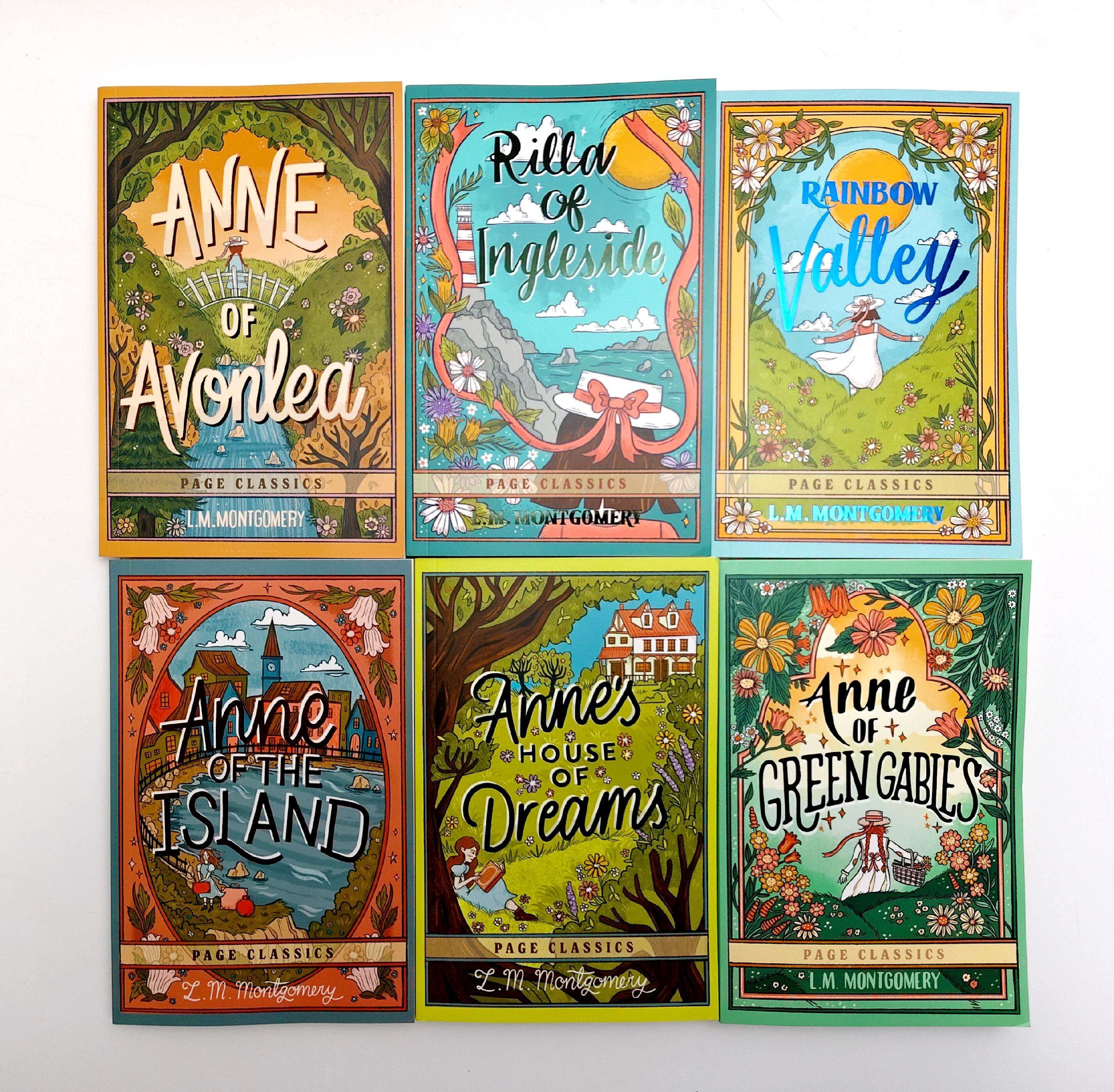Anne of Green Gables Series (6-Book Page Classics Illustrated Collection)