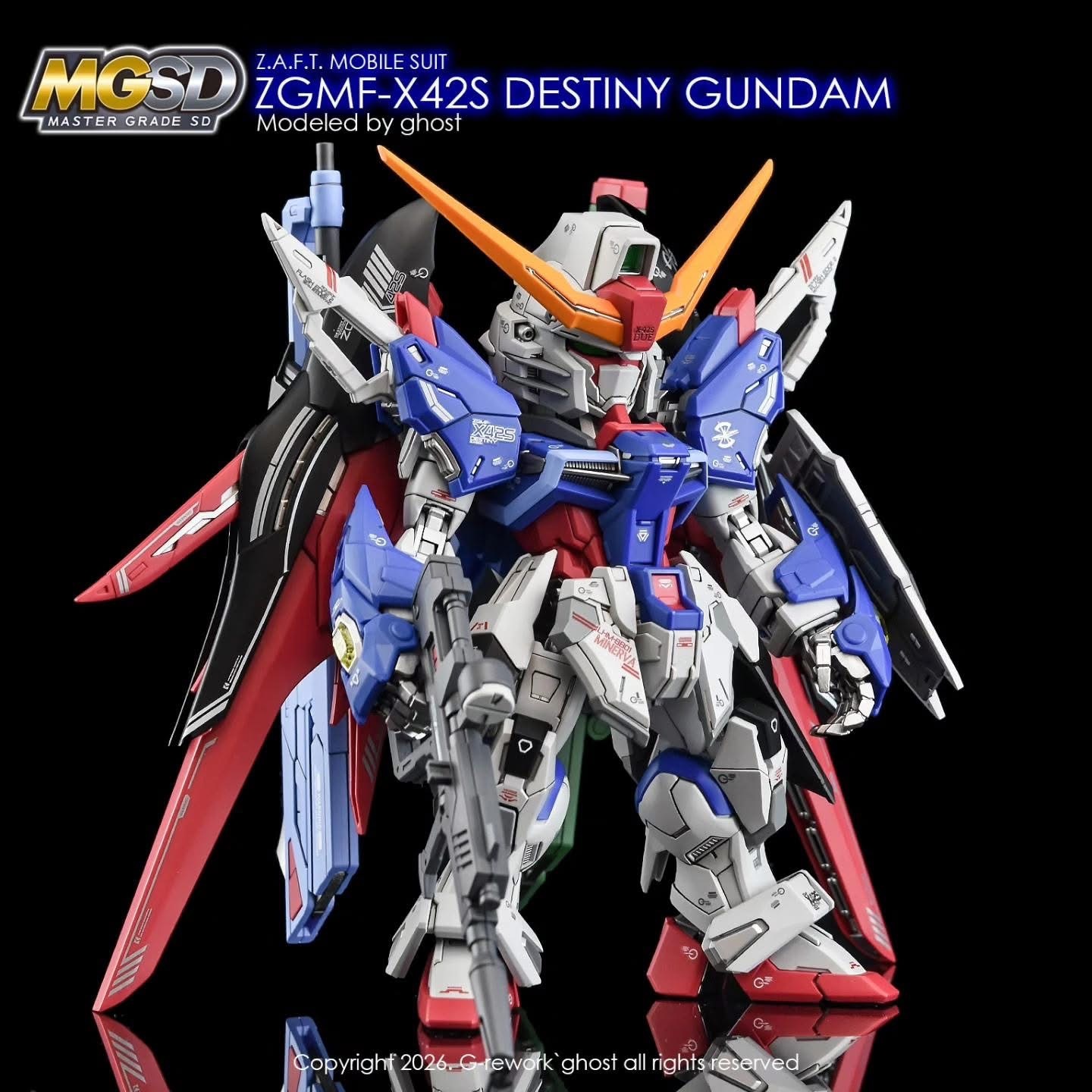 預訂 G rework SHOP  [MGSD] DESTINY GUNDAM 水貼