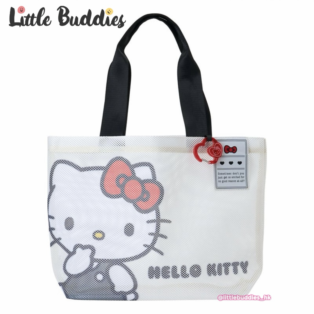 日本 Sanrio 夏日出遊系列 - 大手提網袋連爬山扣