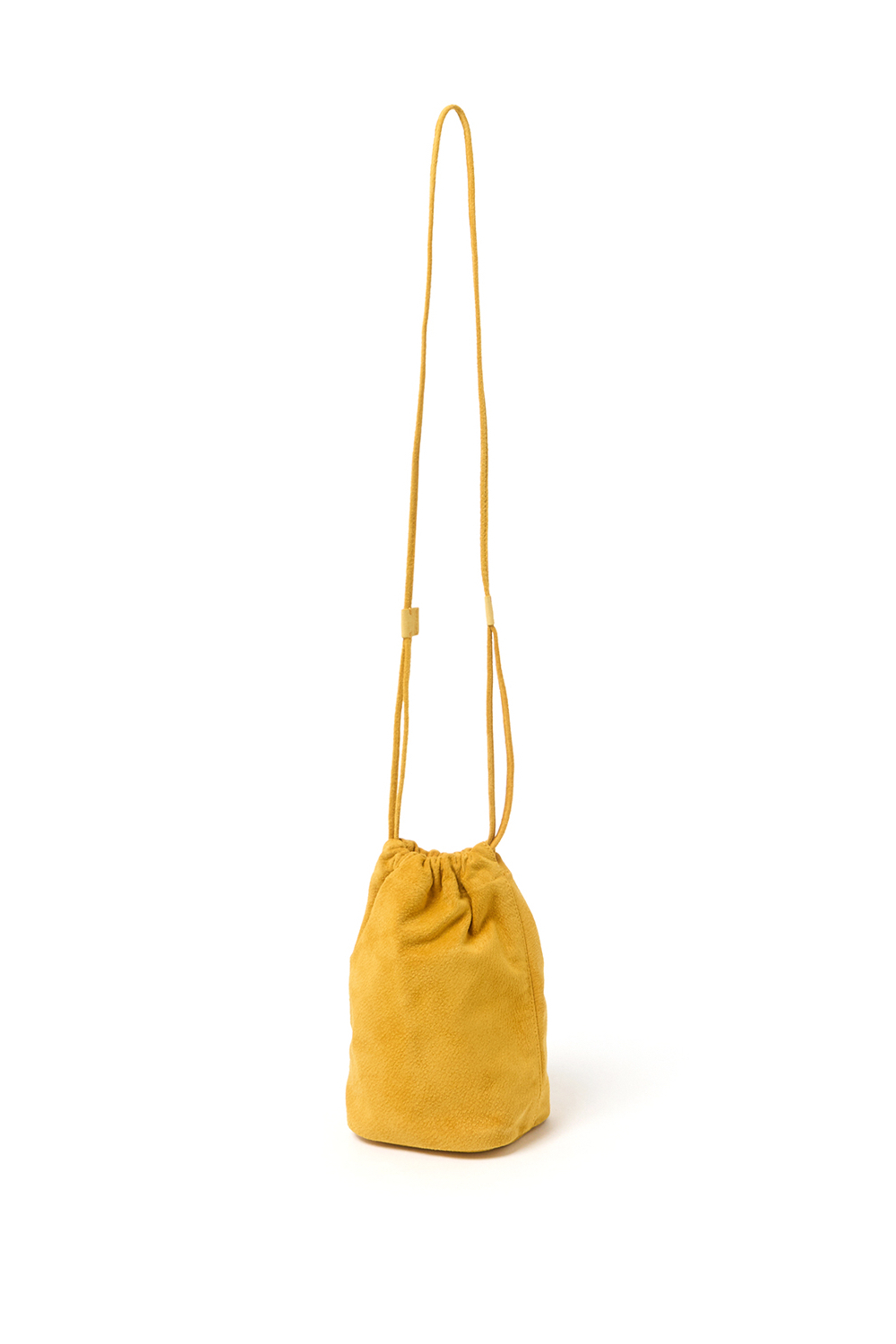 HOBO DRAWSTRING POUCH PIG SUEDE (3COL)