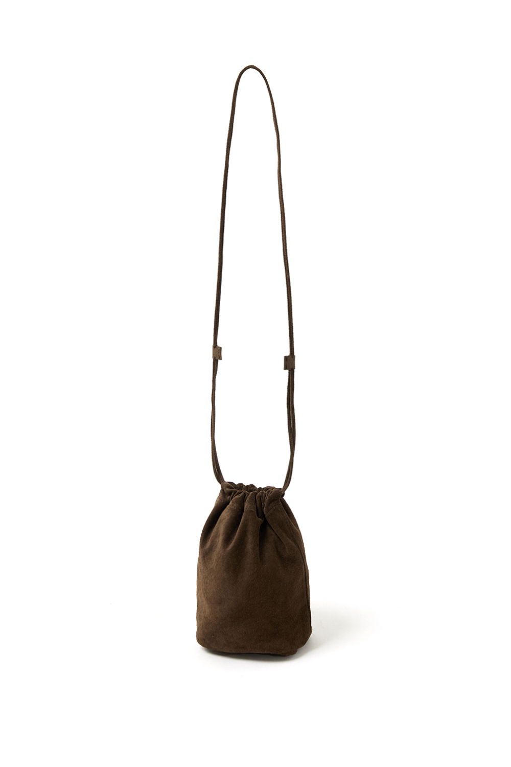 HOBO DRAWSTRING POUCH PIG SUEDE (3COL)