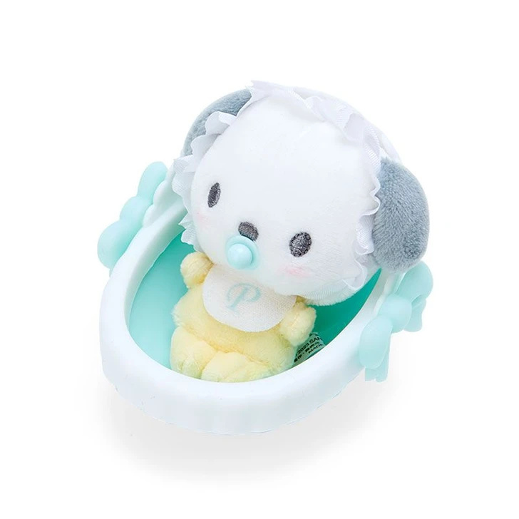 日版Sanrio 蝴蝶結搖籃BB奶嘴公仔