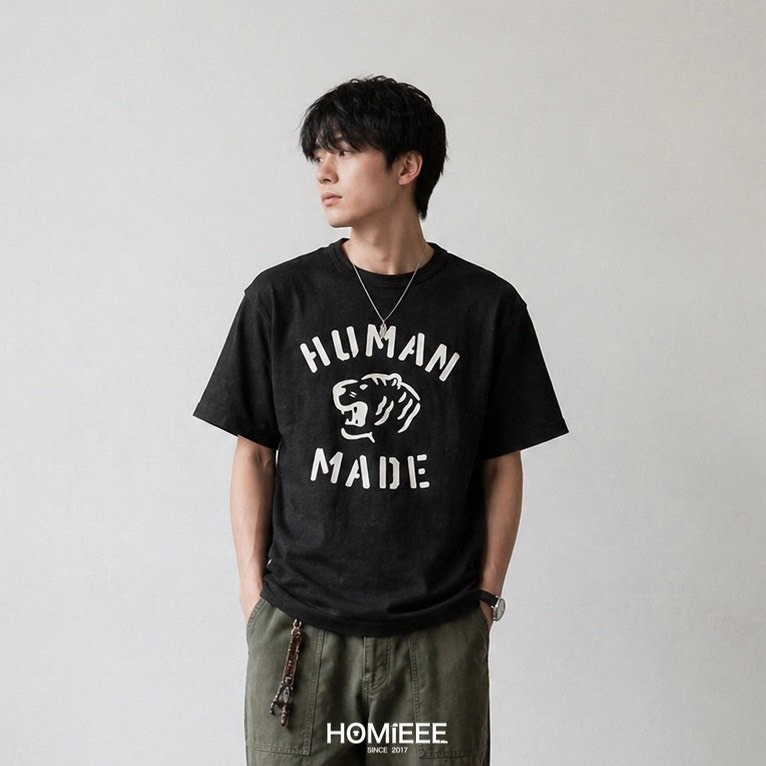 Human Made Graphic Tee 短袖 經典 老虎 黑色 [HM31TE018]