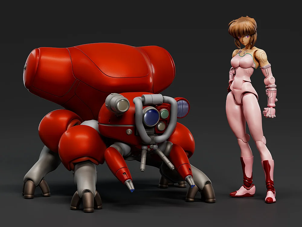 PLAMAX minimum factory MF-94 Motoko Kusanagi with Tachikoma - Ghost in the Shell