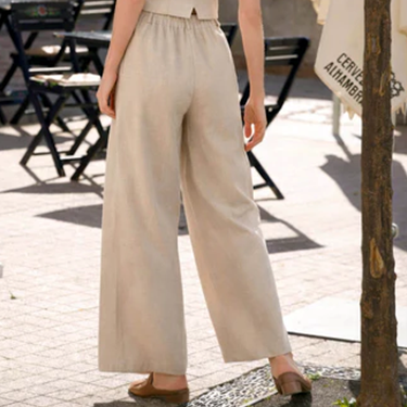 1GL0426-004 [GAALA] Adele Two Piece (Pants) Cream Grey (EU)