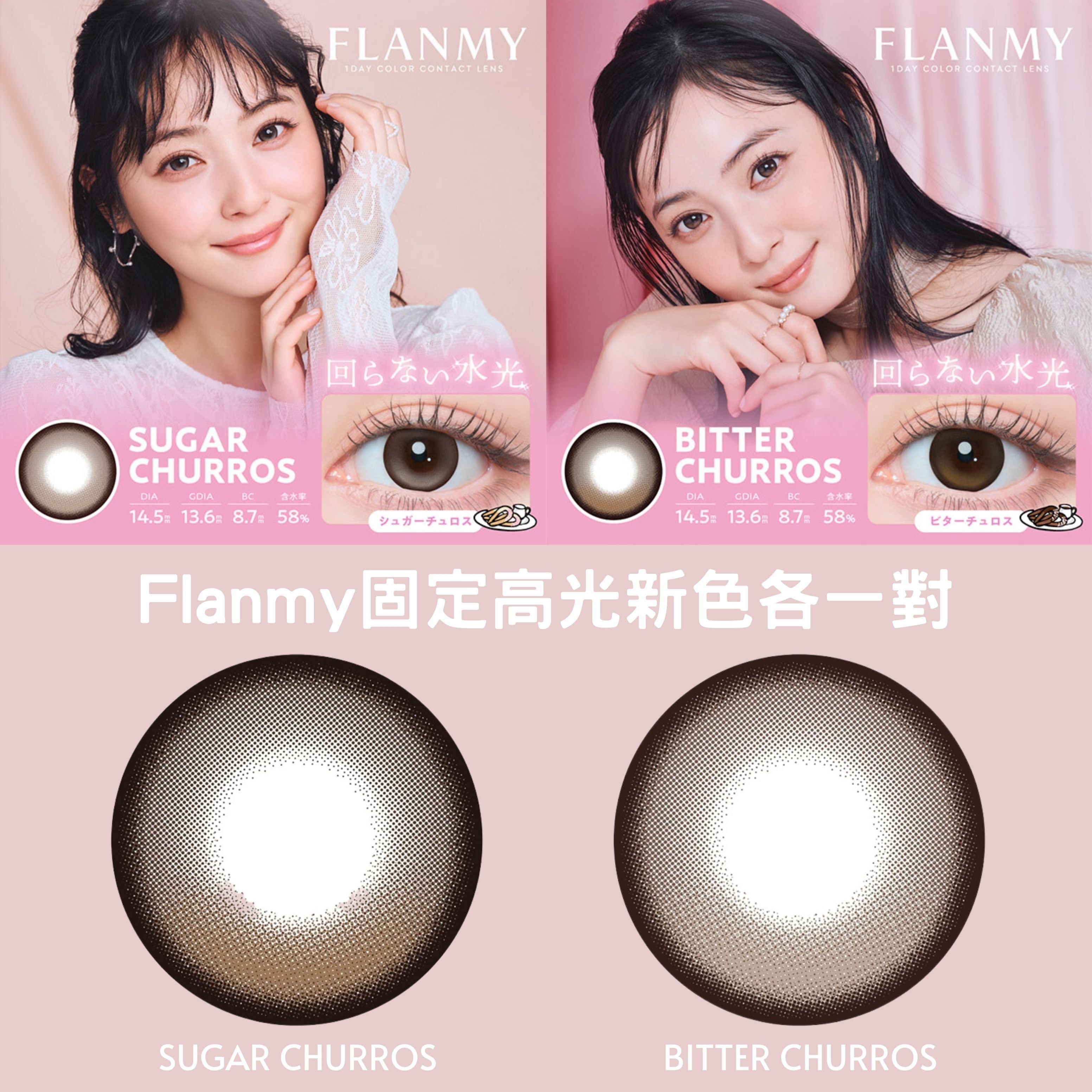 Flanmy固定高光新色試片套裝