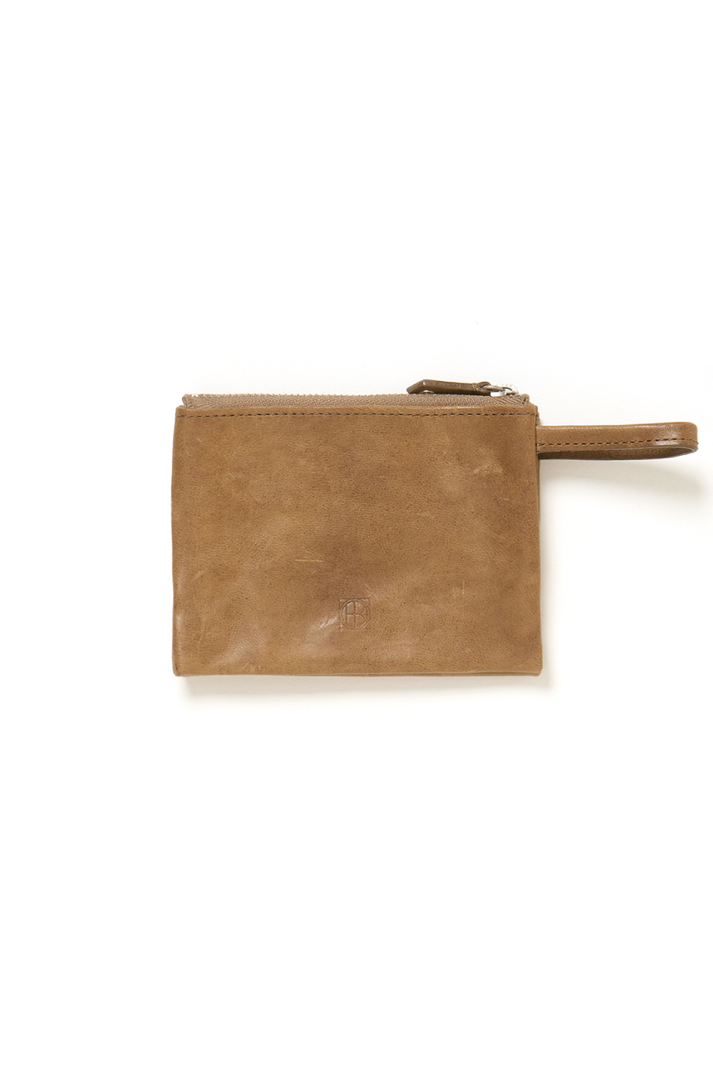 HOBO PARTITION ZIP MINI POUCH HORSE LEATHER (3COL)