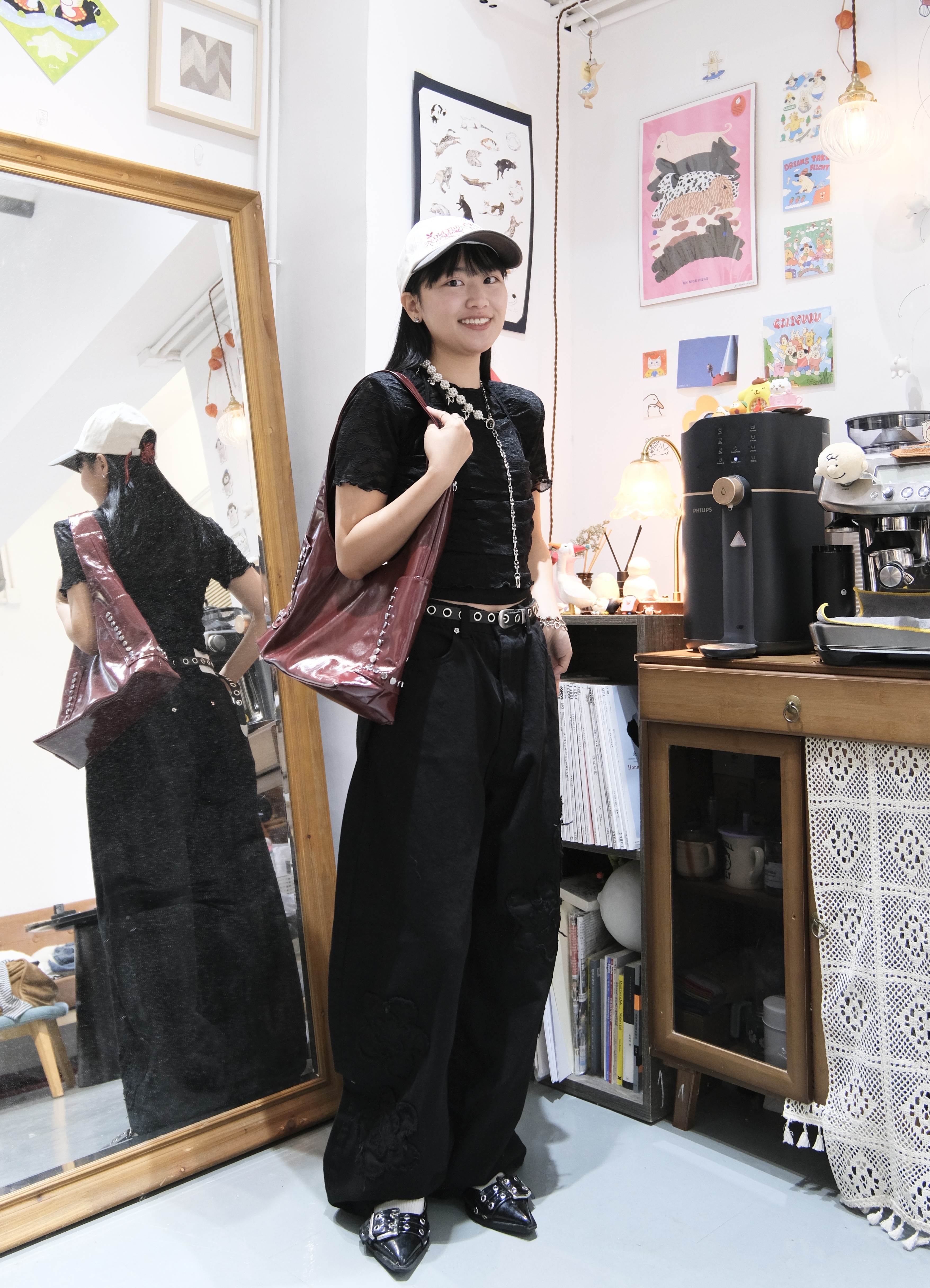 Lace掛頸set top
