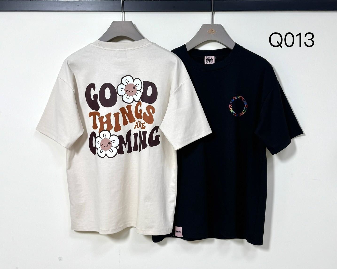 Q013 虎克Good Things Coming T-Shirt