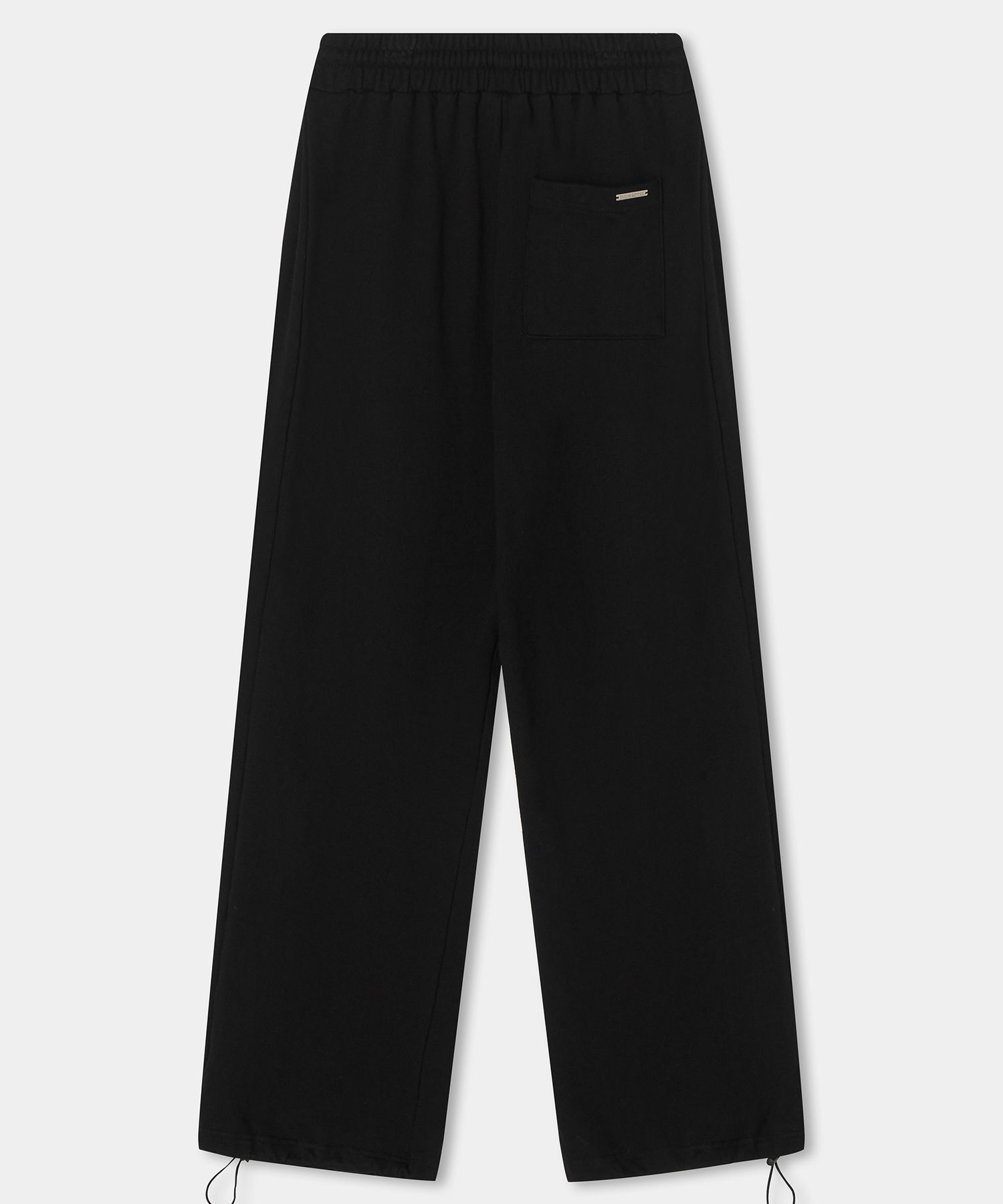 ETRE AU SOMMET 重磅水洗打褶寬褲 ET24FWPJP01BK