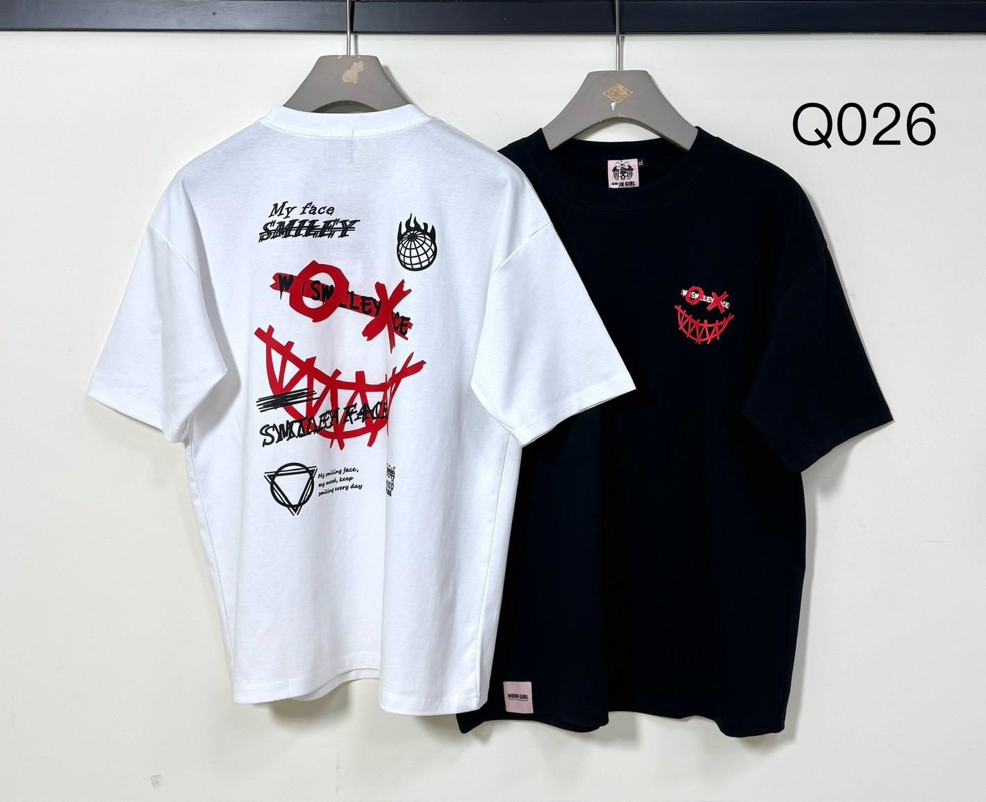 Q026 虎克塗鴉圖案 T-Shirt