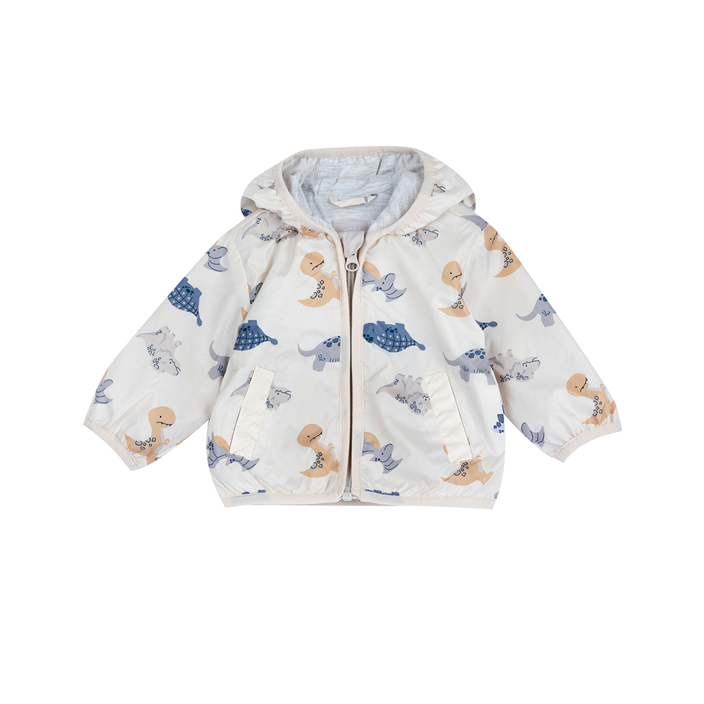 恐龍探險隊-滿版DINO連帽外套 C