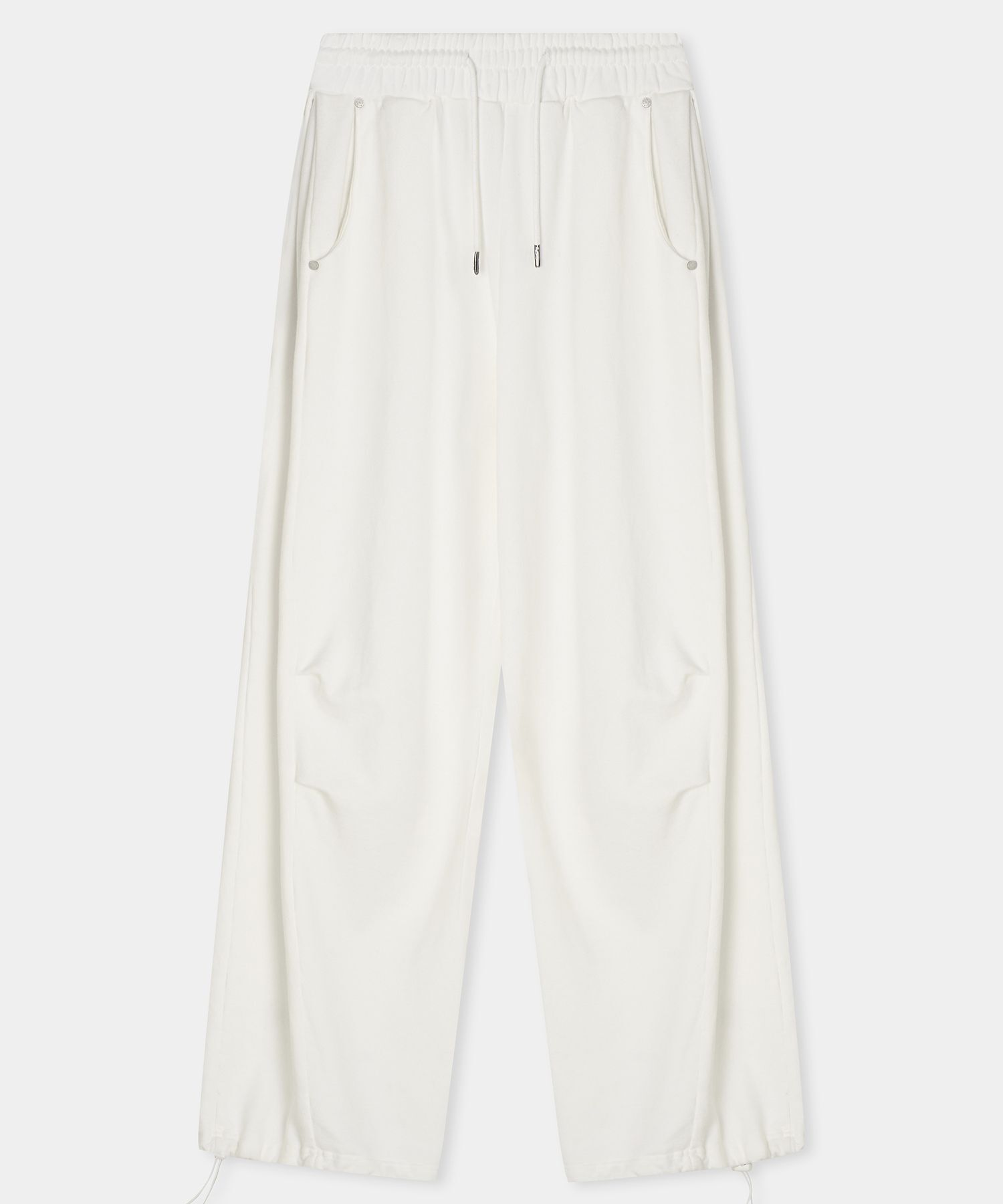 ETRE AU SOMMET 重磅水洗寬褲 (象牙白) ET24FWPJP01IV