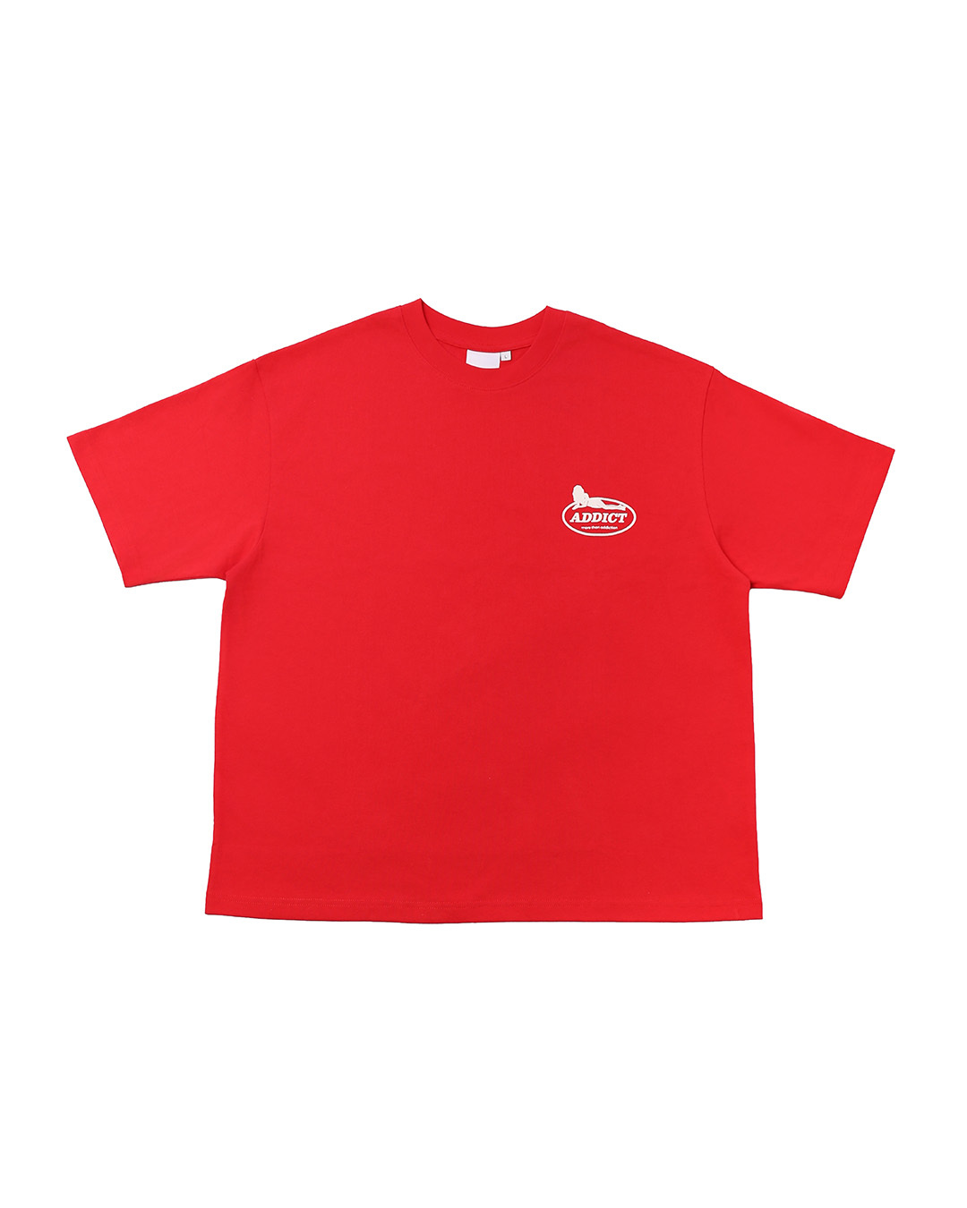 MTA｜Silhouette Boxy T-shirt (Red)