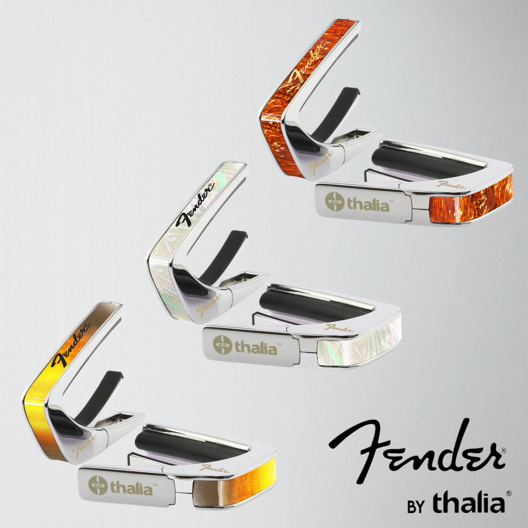 Thalia Capo Fender Products 鉻 金 Capo 移調夾 聯名系列
