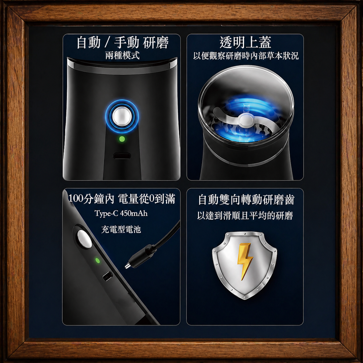 🇺🇸Yocan -  Ishred Electric Smart Grinder 電動研磨器