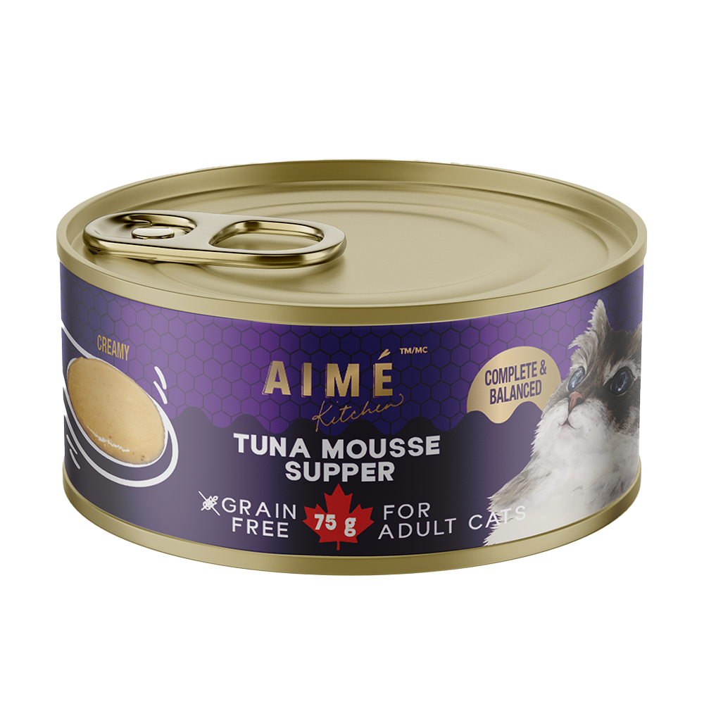 Aime Kitchen - 無穀殿堂主食系列 - 吞拿魚Mousse (紫) 75g