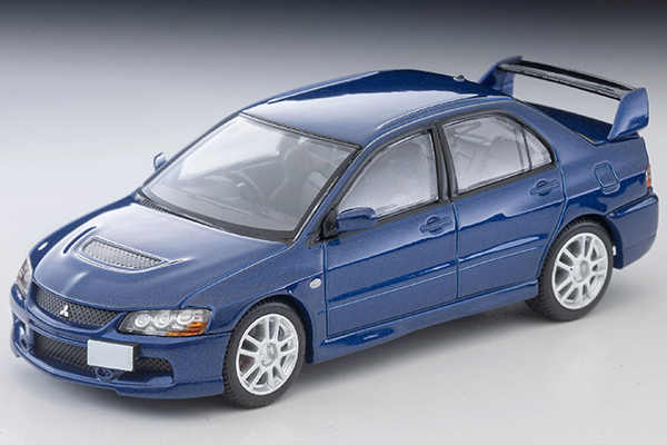 PO-$160 * TOMYTEC * 1:64 LV-N376b 2005 Mitsubishi Lancer Evolution IX GSR (Blue)