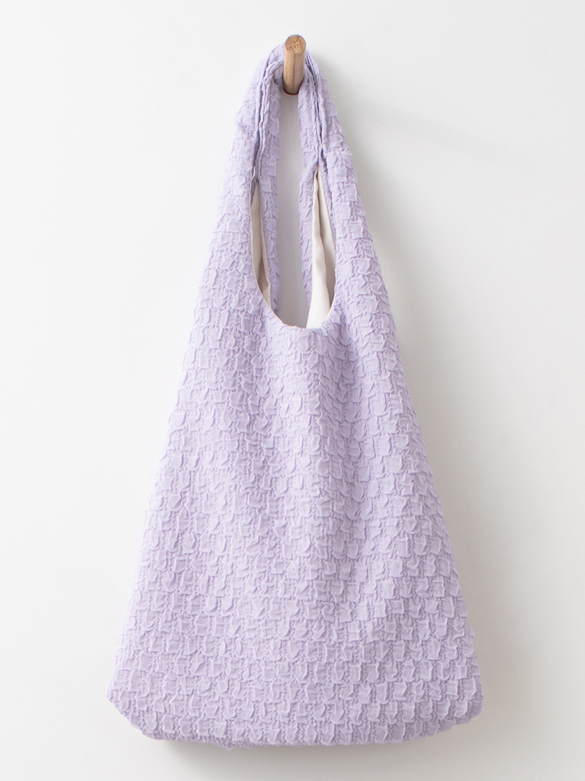 日系清新紋理空氣雲朵手提托特包