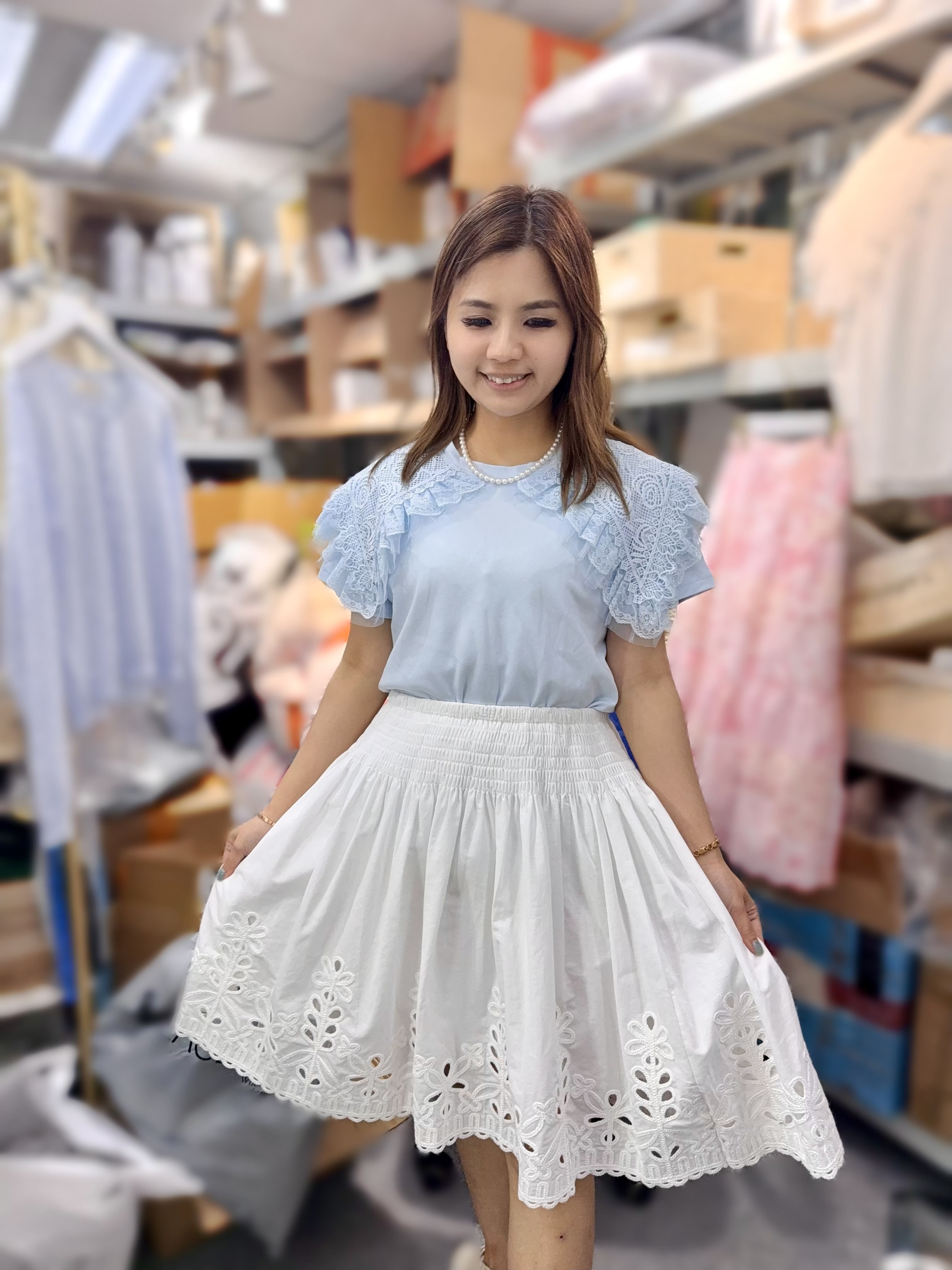 AW34 下身 裙 腰26-42 長22 $299