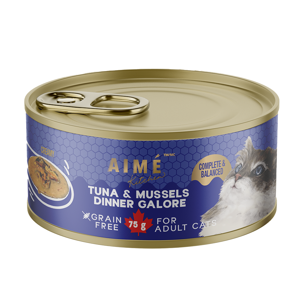 Aime Kitchen - 無穀殿堂主食系列 - 吞拿魚青口 (藍) 75g