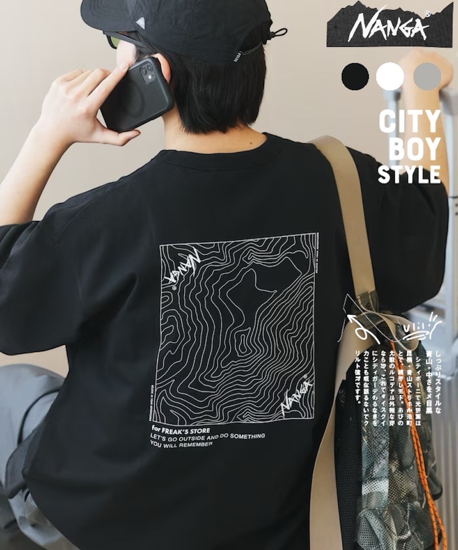 ｜日本連線🇯🇵｜Nanga® Urban Explorer 山岳途徑Logo Tee