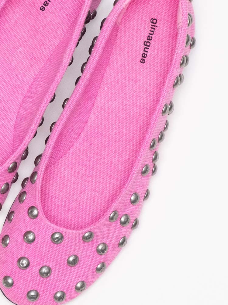 Bailarina Studs Canvas Pink
