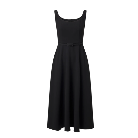 1GL0426-037 [GAALA] Aura Midi Dress Black (EU)