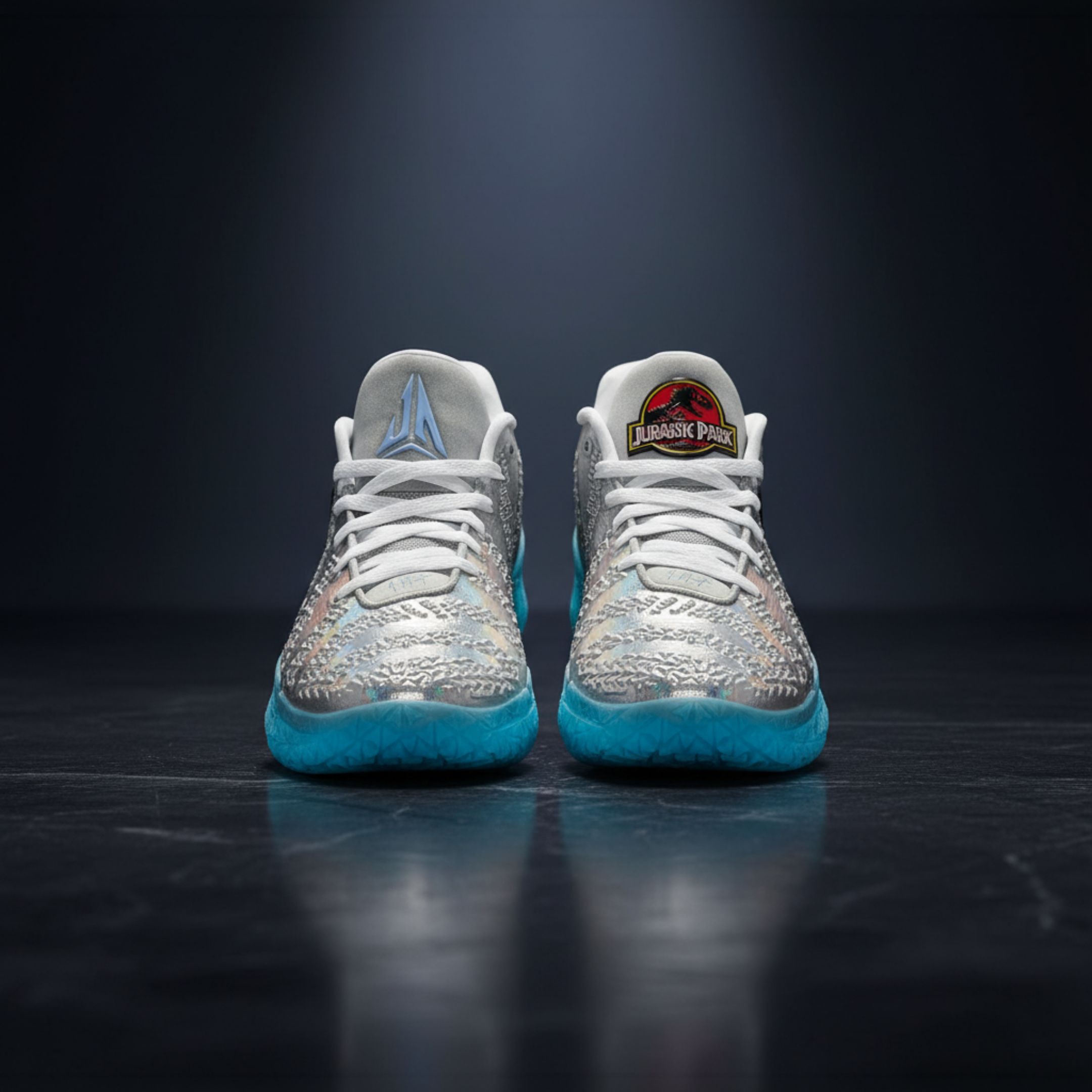 NICEDAY 代購 Nike JA 3 銀色 藍色 莫蘭特 三代 日常 實戰 支撐 回彈 籃球鞋 IU7239-002