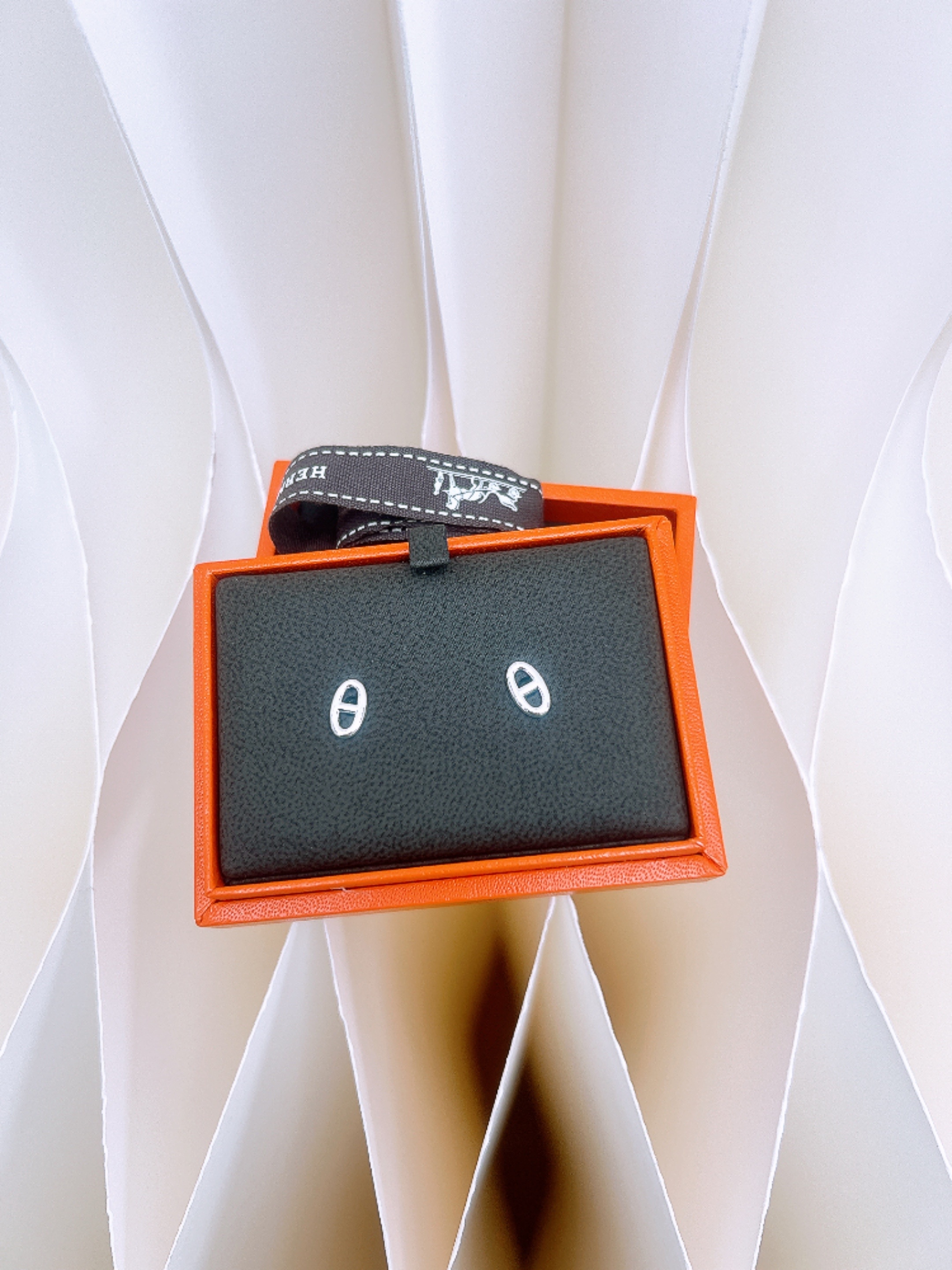 *Brand New* Hermes farandole silver earrings