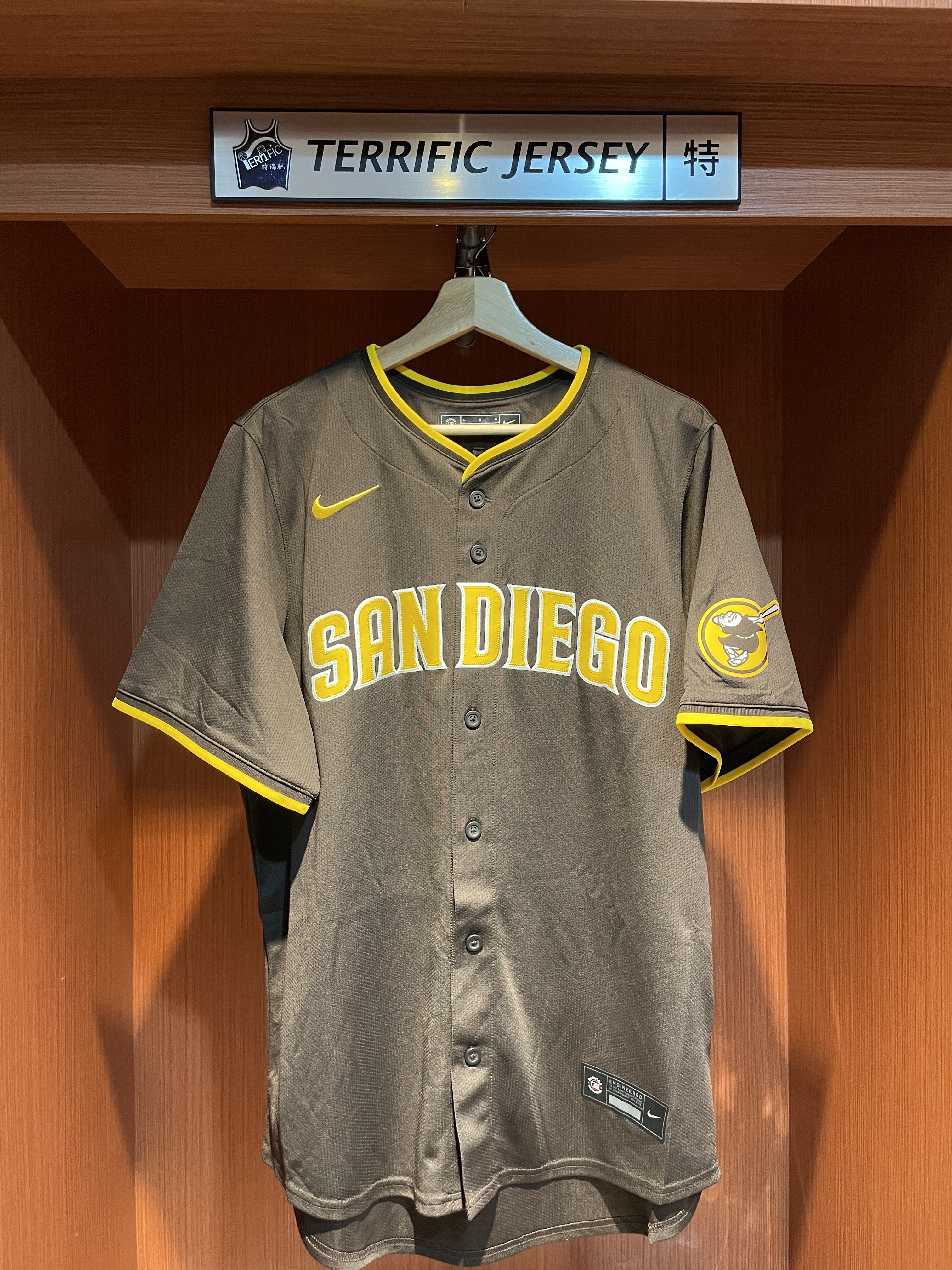 MLB球衣 Fernando Tatis Jr. 聖地牙哥教士棕 Road Nike Limited Player Name Jersey 球迷版 熱轉印 全新