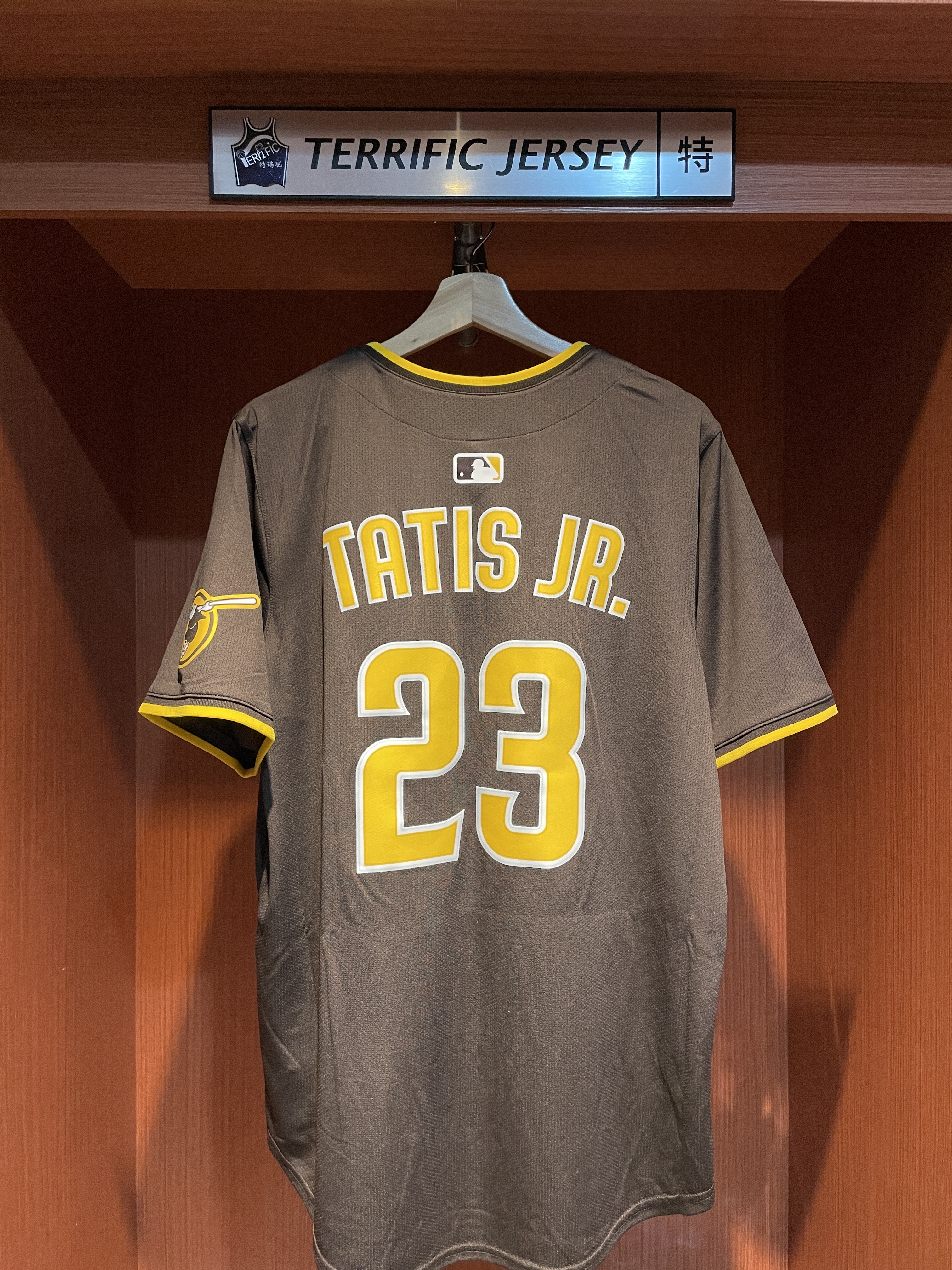 MLB球衣 Fernando Tatis Jr. 聖地牙哥教士棕 Road Nike Limited Player Name Jersey 球迷版 熱轉印 全新