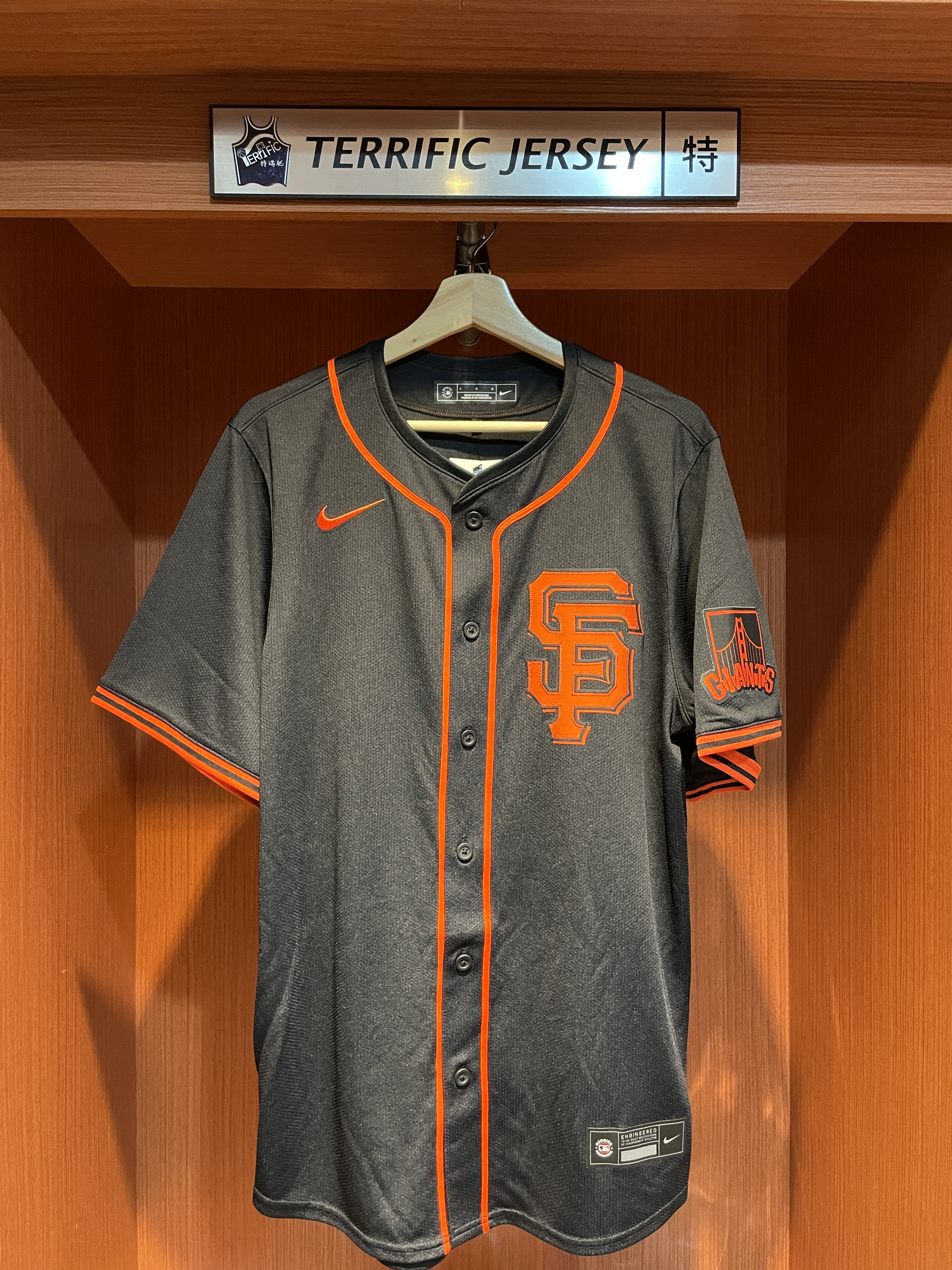 MLB球衣 Jung Hoo Lee 舊金山巨人黑 李政厚 Alternate Nike Limited Player Name Jersey 球迷版 熱轉印 全新
