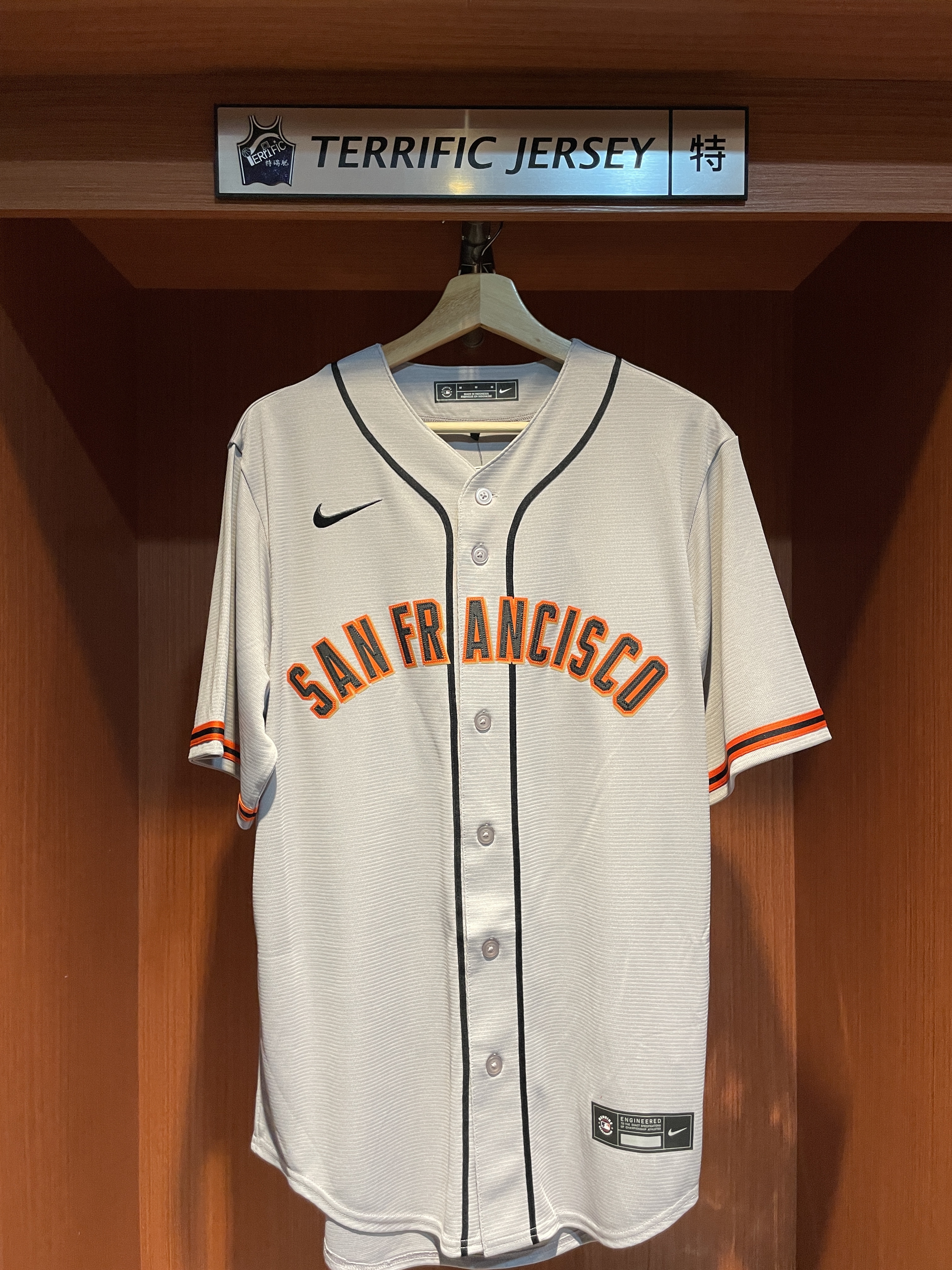 MLB球衣 Jung Hoo Lee 舊金山巨人灰 李政厚 Road Nike Replica Player Name Jersey 球迷版 熱轉印 全新