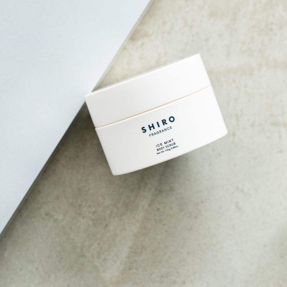 SHIRO Ice Mint Body Scrub 冰薄荷身體磨砂膏 110g