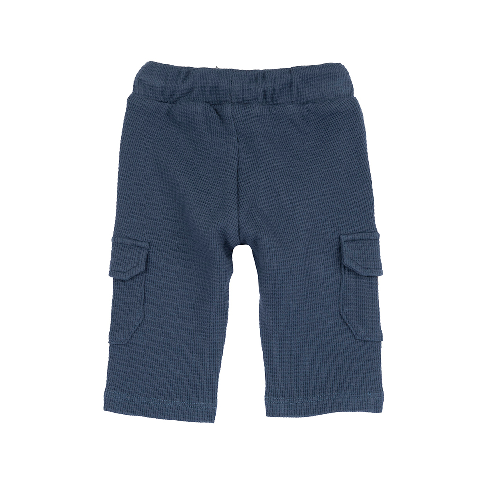 恐龍探險隊-側貼袋提織彈性長褲