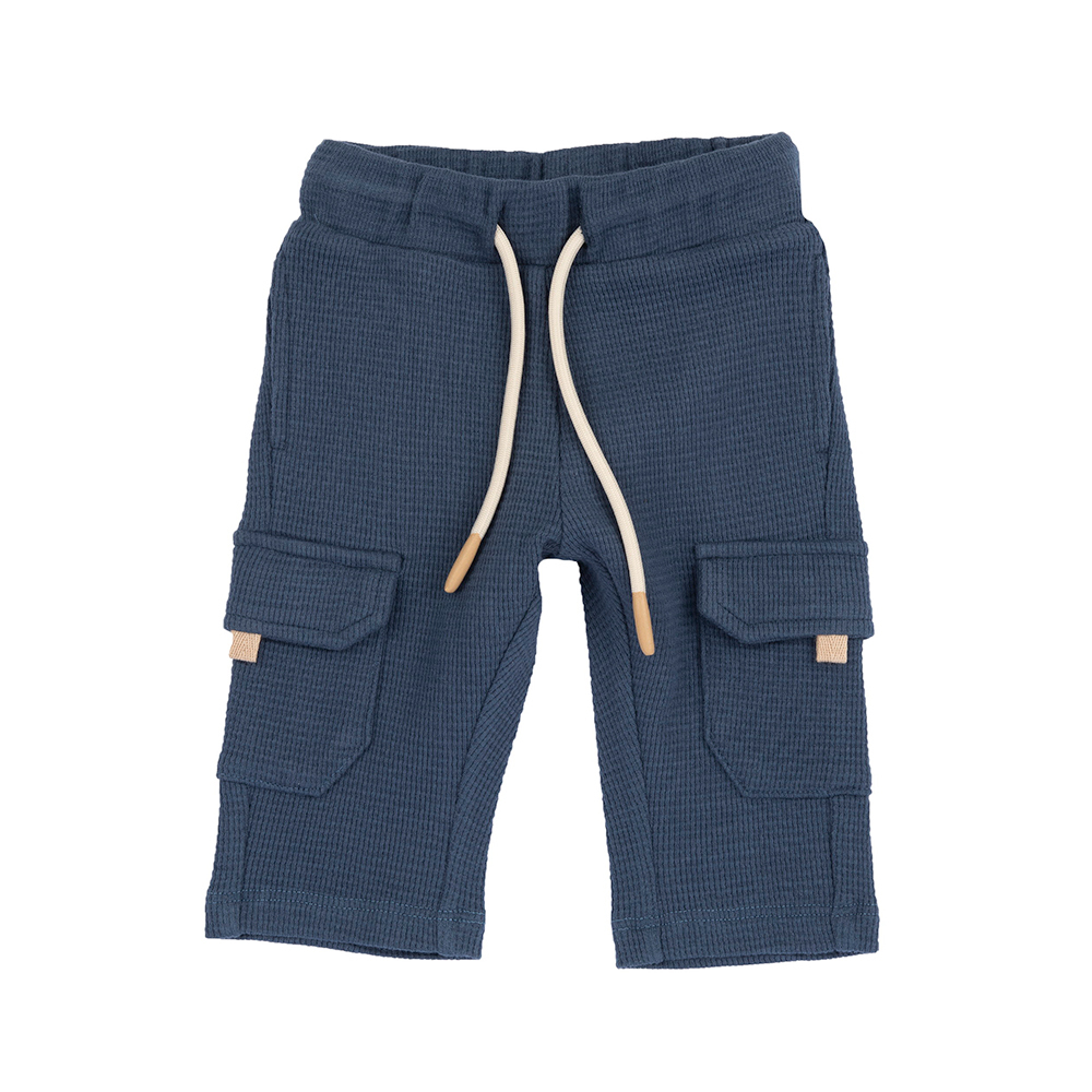 恐龍探險隊-側貼袋提織彈性長褲