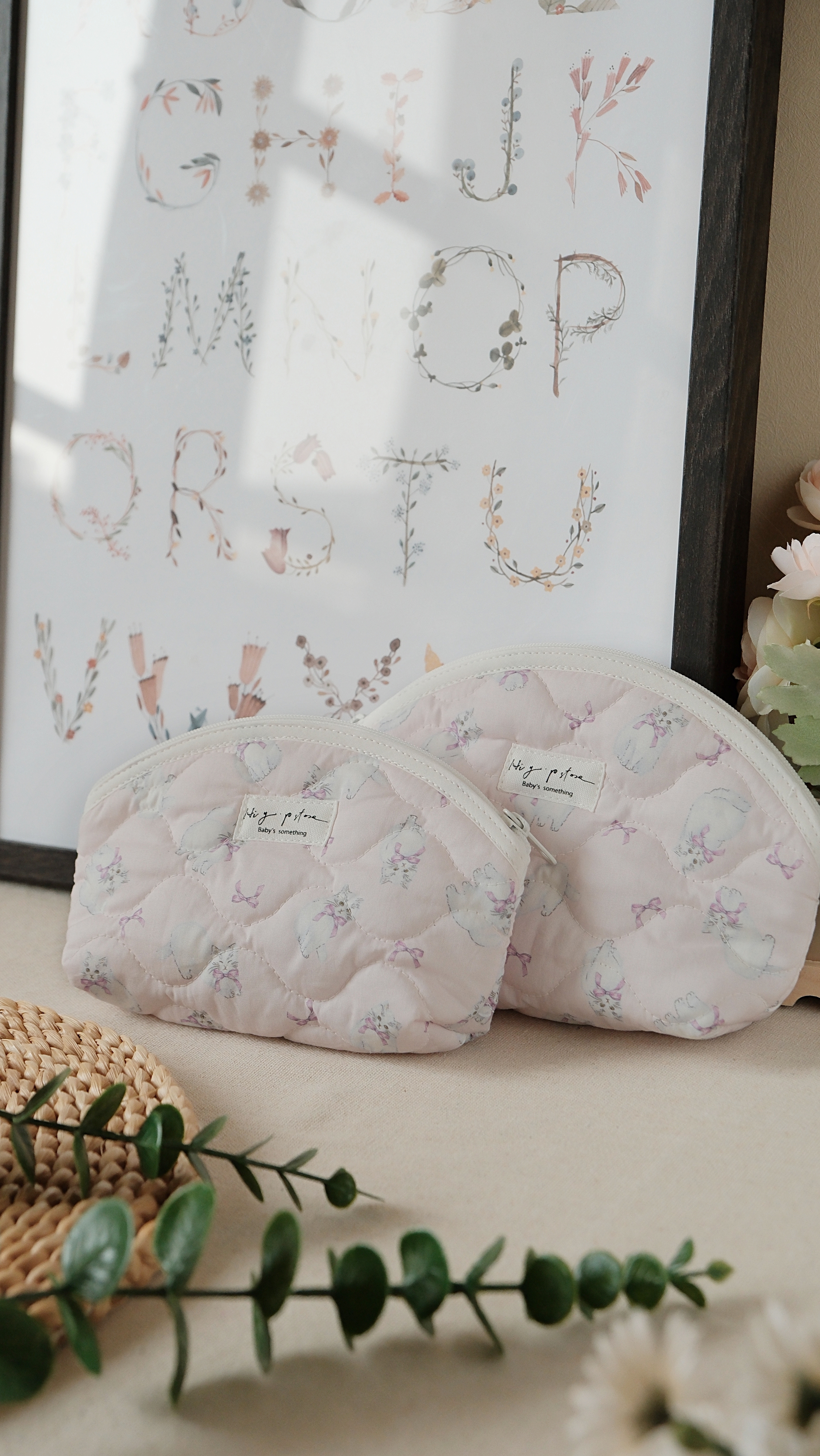 Hi Y.P store-貝殼小物包-棉花糖小貓